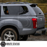Premium hardtop canopy for Isuzu D-Max 2012-2021 with remote central locking and roof rails