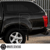 Isuzu D-Max 2012-2021 Truckman Grand Hardtop Canopy features tinted side window, alloy wheel, and integrated remote locking for enhanced security and style.