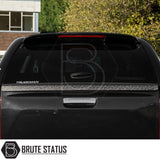 Isuzu D-Max 2012-2021 Truckman Grand Hardtop Canopy with remote locking, featuring tinted glass and textured trim, enhancing pickup functionality and security.