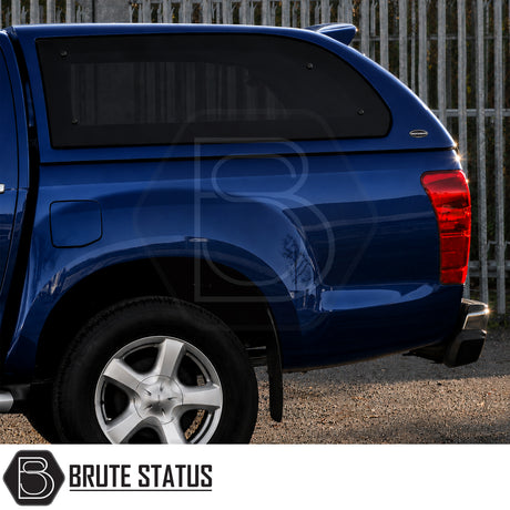 Isuzu D-Max 2012-2021 premium hardtop canopy with tinted windows and integrated roof bar system