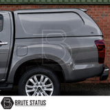Solid-sided Isuzu D-Max Truckman L-Series canopy with secure remote locking system