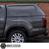 Isuzu D-Max 2012-2021 hardtop canopy with tinted rear window and integrated remote central locking