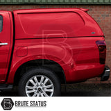 Truckman L-Series hardtop for Isuzu D-Max pickup trucks with heated rear screen and secure cargo area