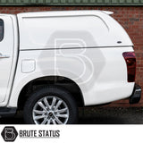 Remote locking Truckman canopy for Isuzu D-Max 2012-2021 with aerodynamic cab-high design