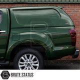Heavy-duty Truckman L-Series canopy for Isuzu D-Max with tinted glazed rear tailgate window