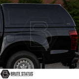 Heavy-duty Truckman RS hardtop for Isuzu D-Max pickup trucks with UV-resistant gel coat finish