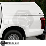 Professional-grade Isuzu D-Max canopy with glazed rear tailgate and commercial Truckman RS styling