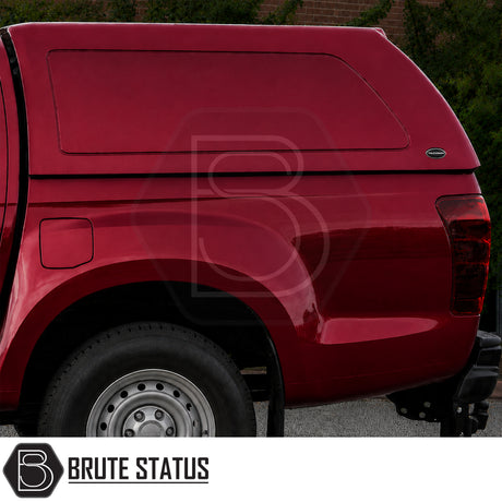 Premium commercial canopy for Isuzu D-Max with remote locking and UV-resistant gel white finish