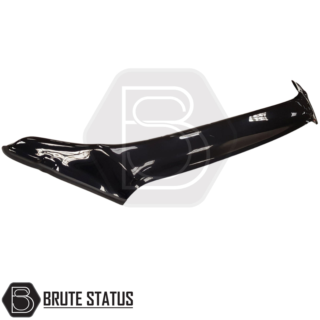 Premium bonnet protector for Isuzu D-Max 2017-2021 made from durable ABS plastic with easy-fit mounting brackets