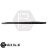 Isuzu D-Max 2021-2024 tailgate protector cap in textured black impact resistant plastic with no drill 3M adhesive tape installation