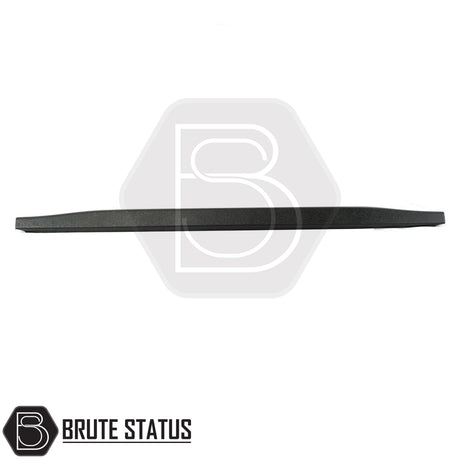 Isuzu D-Max 2021-2024 tailgate protector cap in textured black impact resistant plastic with no drill 3M adhesive tape installation