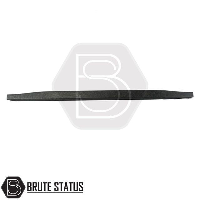 Isuzu D-Max 2021-2024 tailgate protector cap in textured black impact resistant plastic with no drill 3M adhesive tape installation