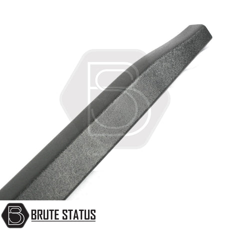 Isuzu D-Max 2021-2024 textured black tailgate protector trim designed to protect the leading edge of the pickup truck tailgate