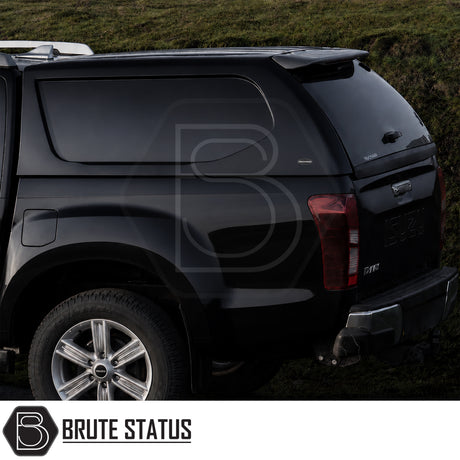 Isuzu D-Max 2021-2024 hardtop canopy with tinted rear window and integrated remote central locking