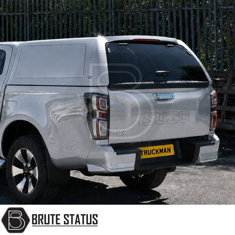Truckman RS canopy fitted to Isuzu D-Max with secure enclosed load bed and remote locking system