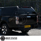 Premium commercial canopy for Isuzu D-Max 2012-2024 with solid rear door and durable construction