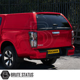 Remote locking Truckman RS canopy for Isuzu D-Max with heavy-duty clamp-fit installation system