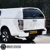 Isuzu D-Max Truckman RS hardtop with solid-sided commercial styling and secure cargo protection