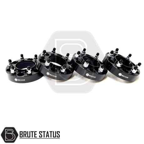 Isuzu D-Max 2021+ 35mm hubcentric wheel spacers set of 4 with 6x139.7 PCD 100.1mm centre bore and M12 x 1.5 studs