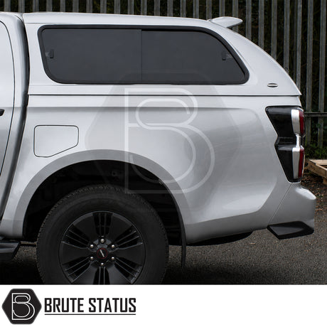 Isuzu D-Max 2025+ luxury hardtop canopy with tinted windows and vinyl-lined wipe-clean interior