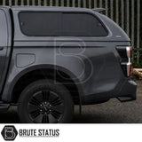 Remote locking Truckman GLS hardtop for Isuzu D-Max with secure sliding side access windows