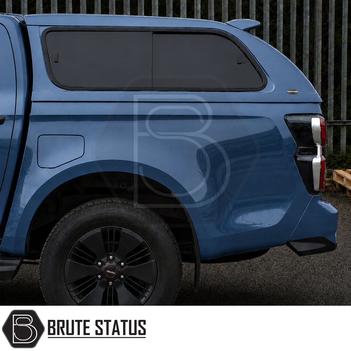 Premium Isuzu D-Max 2025+ Truckman Grand canopy with carpet-lined interior and cab-high design