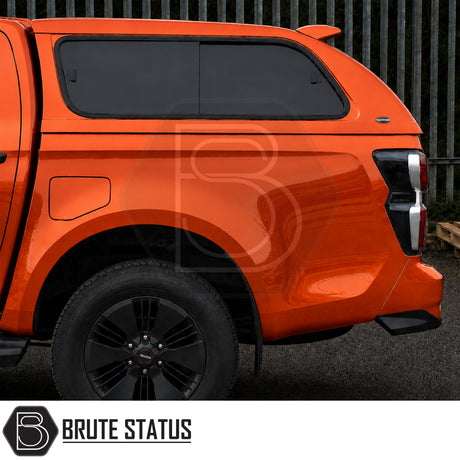 Truckman Grand hardtop canopy for Isuzu D-Max 2025+ with remote central locking and tinted pop-out windows