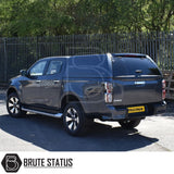 Isuzu D-Max 2025+ Truckman RS Hardtop Canopy with solid rear window and remote locking, demonstrating enhanced security and style for pick-up trucks.