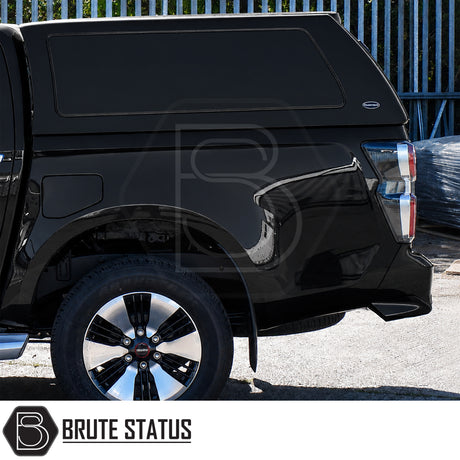 Isuzu D-Max 2025+ hardtop canopy with wipe-clean interior and integrated remote central locking system