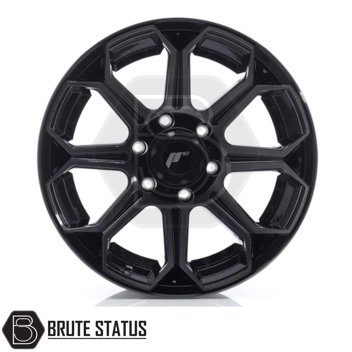 JR Wheels JRX11 alloy wheel in Gloss Black with Machined Face, 18x9 size, PCD 6x139.7 or 6x114.3, offset ET25, centre bore 110. Comes as a set of 4 with correct spigot rings and includes wheel nuts.