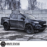 JR Wheels JRX9 alloy wheel available in Matt Black or Gloss Black with Machined Face, 18x9 size, PCD options 6x139.7 or 6x114.3, offset ET18. Compatible with internal drive wheel nuts