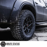 JR Wheels JRX9 alloy wheel available in Matt Black or Gloss Black with Machined Face, 18x9 size, PCD options 6x139.7 or 6x114.3, offset ET18. Compatible with internal drive wheel nuts