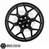 JR Wheels JRX9 alloy wheel available in Matt Black or Gloss Black with Machined Face, 18x9 size, PCD options 6x139.7 or 6x114.3, offset ET18. Compatible with internal drive wheel nuts