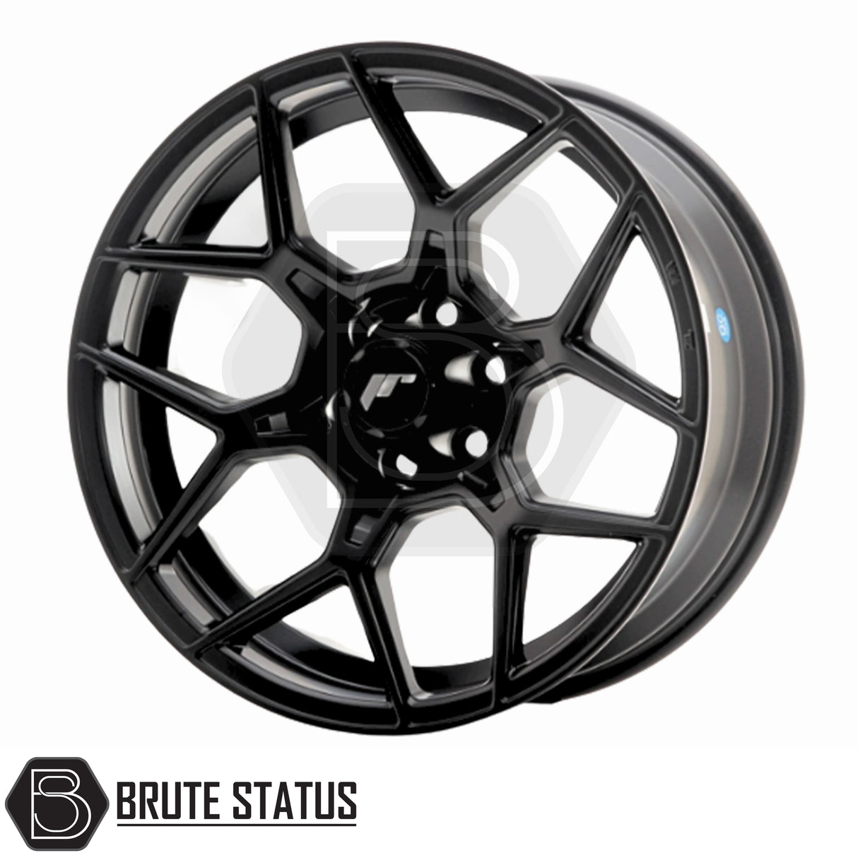 JR Wheels JRX9 alloy wheel available in Matt Black or Gloss Black with Machined Face, 18x9 size, PCD options 6x139.7 or 6x114.3, offset ET18. Compatible with internal drive wheel nuts