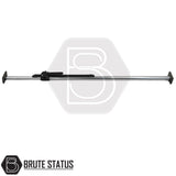 Heavy-duty adjustable load bay cargo bar with ratchet locking system for pickup trucks and vans