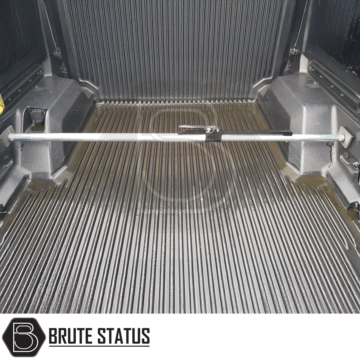 Universal rear truck bed load bay cargo bar for pick up truck, 4x4 offroad vehicle. Adjustable and easy and straightforward installation. 