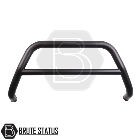 Matte Black A-Bar nudge bar for Fiat Fullback pickup truck (2015–2019), designed for bumper protection and enhanced styling.