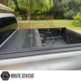 black manual roller shutter for the mitsubishi l200 series 6 pickup truck 