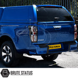Maxus T90EV hardtop canopy 2022+ secure truck bed cover solid sided with glazed rear door for tools equipment and cargo storage