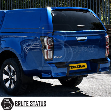 Maxus T90EV hardtop canopy 2022+ secure truck bed cover solid sided with glazed rear door for tools equipment and cargo storage
