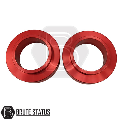 50mm rear suspension strut spacer lift kit for Mercedes X-Class with anodised 6061-T6 aluminium construction for approximately 2 inch vehicle lift