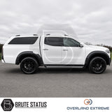 Mercedes X-Class 2017-2020 wheel arch flare kit with riveted styling, durable gloss black finish and superior CAD-engineered fitment.