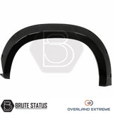 Premium Mercedes X-Class wide arch conversion kit with gloss black finish, enhancing road presence and off-road capability.