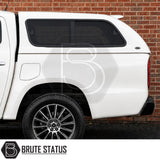 Mercedes X-Class GLS canopy sliding windows and bulkhead window for ventilation ideal for pets and travel use