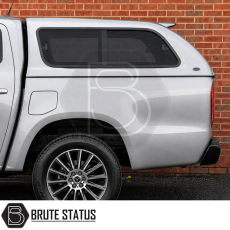 Truckman GLS canopy Mercedes X-Class 2017-2020 vinyl lined interior heated rear window and remote locking system