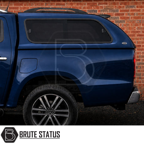 Mercedes X-Class hardtop canopy 2017-2020 luxury truck bed cover with roof bars sliding windows and secure locking system
