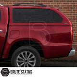 Mercedes X-Class pickup canopy 2017-2020 with pop out windows and sliding bulkhead window ideal for pets and airflow