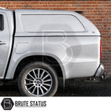 Mercedes X-Class 2017-2020 pickup hardtop canopy with carpet lined interior LED light and remote locking secure storage solution