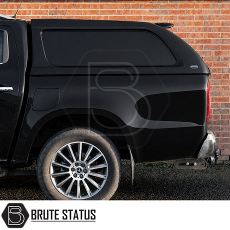 Mercedes X-Class work truck canopy 2017-2020 solid sided hardtop with remote locking for tools equipment and daily commercial use