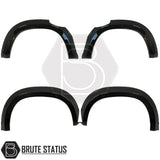 Mercedes X-Class 2017-2020 wide arch kit riveted style gloss black Overland Extreme wheel arch extensions